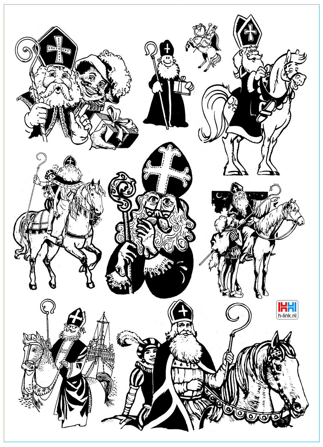 illustraties sinterklaas