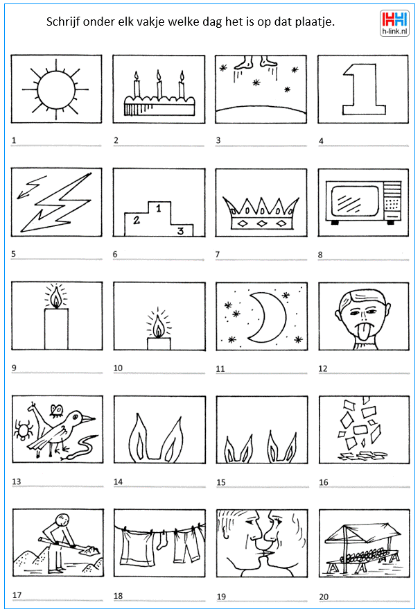 puzzelblad dagen